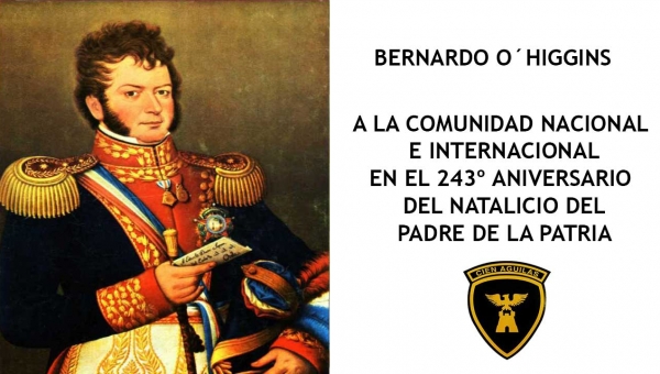 Natalicio de Bernardo O´Higgins